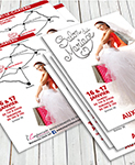 L'EMPREINTE ÉVÈNEMENTIELLE - Campagne Salon du Mariage AUXI-LE-CHÂTEAU - Flyers A5 © Natacha Latappy